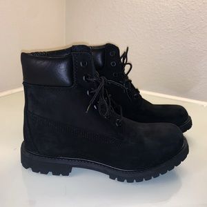 NEW black timberland boots size 7
